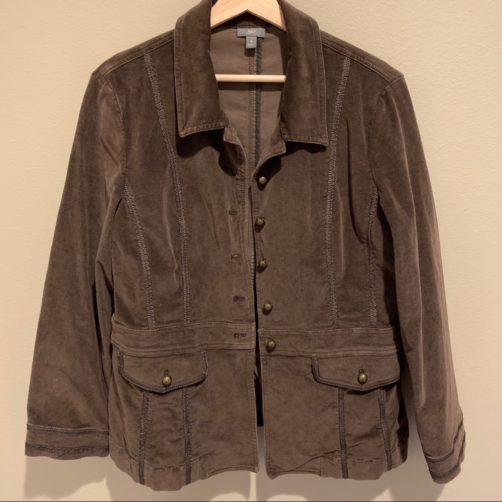 J. Jill corduroy jacket.